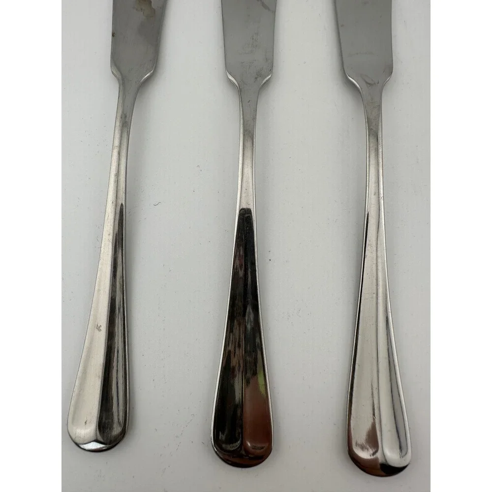 Vintage Gran Royale Stainless Steel Butter Cheese Spreaders knives‎ Set of 5